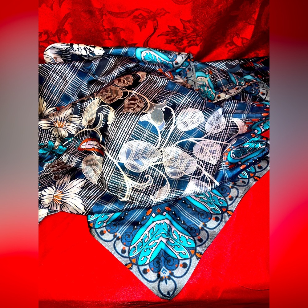 JW Johnny Was silk scarf